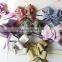 pre-made satin ribbon pull bows for wedding decoration