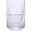 glass drinking cup embossed glass cocacola cup
