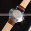 Japanese movement custom nickle free healthy western leather charm waterproof watch for men and women