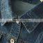 Lastest design men high quality denim skinny whiker scratch blouse out coat jeans jacket