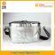 PU leather high quality woman silver lunch thermal insulated picnic cooler bag                        
                                                                                Supplier's Choice