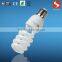 80% real power half spiral tri-color cfl lamp