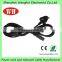 Small South Africa power cord India 3 pin Copper plug