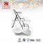 OEM ceramic porcelain charge plate , cheap plain white table set