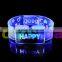 led light up happy love bracelet armring