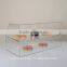 2 Tiers Clear Ecxellent Acrylic Display Shelf,acrylic Bakery Showcase,acrylic Bakery Display Case