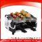 Home useful portable 4-person electric marble plate grill