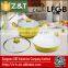 Aluminum 6pcs Fry pan and Casserole ceramic cookware
