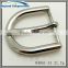 fashion wonderful leisure men pin belt buckle 31mm size D ring buckle shiny nickel plated half ring buckle
