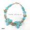 Factory Directly Wholesale Cheap Tuiquoise Charm Lucky Stone Bracelet
