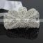 Crystal mesh rhinestone bridal sashes trimming belt for wedding dress R8022