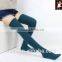 New Ladies Women Girl Over Knee High Socks Warm Knit Soft Thigh High Long Socks