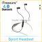 iTreasure 2016 Wireless Sports Neckband v4.0 + EDR Sport Bluetooth Earphones / headset with Mic