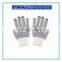 PVC Dotted Cotton Glove safety knitted cotton work glove