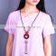 Colorful natural necklac porcelain necklace