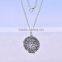 Fashion Jewelry 27mm Gold Fillgree Round Necklace Pendant Diffuser OiL Locket