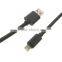 High quality high speed 2 in 1 usb cable for iphone and Android cell phone date sync charger cable                        
                                                Quality Choice