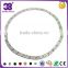 Factory price of mini bead set chain steel magnetic silver necklace