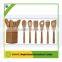 Factory supplier natural bamboo cutting board with groove/durable square chopping board set of 3/customized laser logo