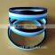 Layered color silicone bands, Mixed color silicone bracelets,Plain silicone wristbands
