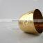 egyptain engraved 24k gold quartz crystal singing bowls with handle