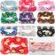 Gold polka-dots bow headband- bowknot headwrap-stretchy knotted headwraps
