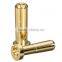 4mm 5mm Low Profile Male Banana Plug Plated 7U Gold