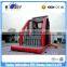 2016 Hot Inflatable Jump Off Sport Games Jump Fall Slide With Air Bag