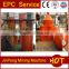 Copper electrowinning, gold extraction/gold smelting system for mining processing plant