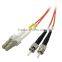 0.9 2.0 3.0mm singlemode 9/125um st-lc pvc jacket fiber optic patch cord pvc jacket