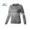 ERKE wholesale brand sports style gym black grey blank full zip womens hoodie sweatshirt