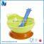 Custom Eco-friendly Baby Silicone Bowl With Spoon