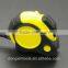 3m 5m 7.5m one self lock rubber injected abs case steel measuring tape