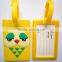 Cut Airplane Shape Luggage Tag Travel Soft Rubber Funny Bag Tag Manufacture