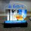 indoor reception led backlit acrylic signage