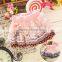 New Children Kids Girl's Wear Casual Cute Lovely Elastic Waist Lace Patchwork Floral Skirt