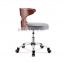 Promotional PU Leather Cushion Restaurant Chair/Revolving Dining Chair/Modern Design Restaurant Chair