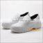 White genuine leather water resistant safety shoes in chennai S1p safety shoe sole dual density SA-6121