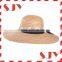 Wide Brim Sun Beach Straw Roll Brim Sombrero girls straw hats
