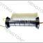 electric fence gate handle with spring of yellow