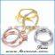 DIY Jewelry gold Crystal 60cm Long Chain Coin Necklace