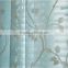 leaf embroidered sheer voile curtain fabric