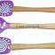 Premium bamboo Silicone Spatula Utensil Set of 3
