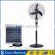 Good quality low noise oscillating 12v portable battery pedestal rechargeable fans