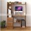 New design multifunction wooden computer desk with bookshelf