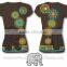sexy net tops for girls brand promotion custom t-shirt labels and tags