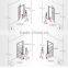 lock pick set sliding door lock fingerprint rfid door lock
