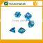 acrylic game dice customized dice with numbers 12 sided