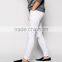 jeans b2b Distressed denim man jeans pant with Rip Knee (LOTA035)