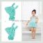 2016 new design Princess baby girls swing top set,children clohting set with lace shoulder straps,kids summer wear swing outfit